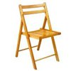 blonde wooden folding chairs